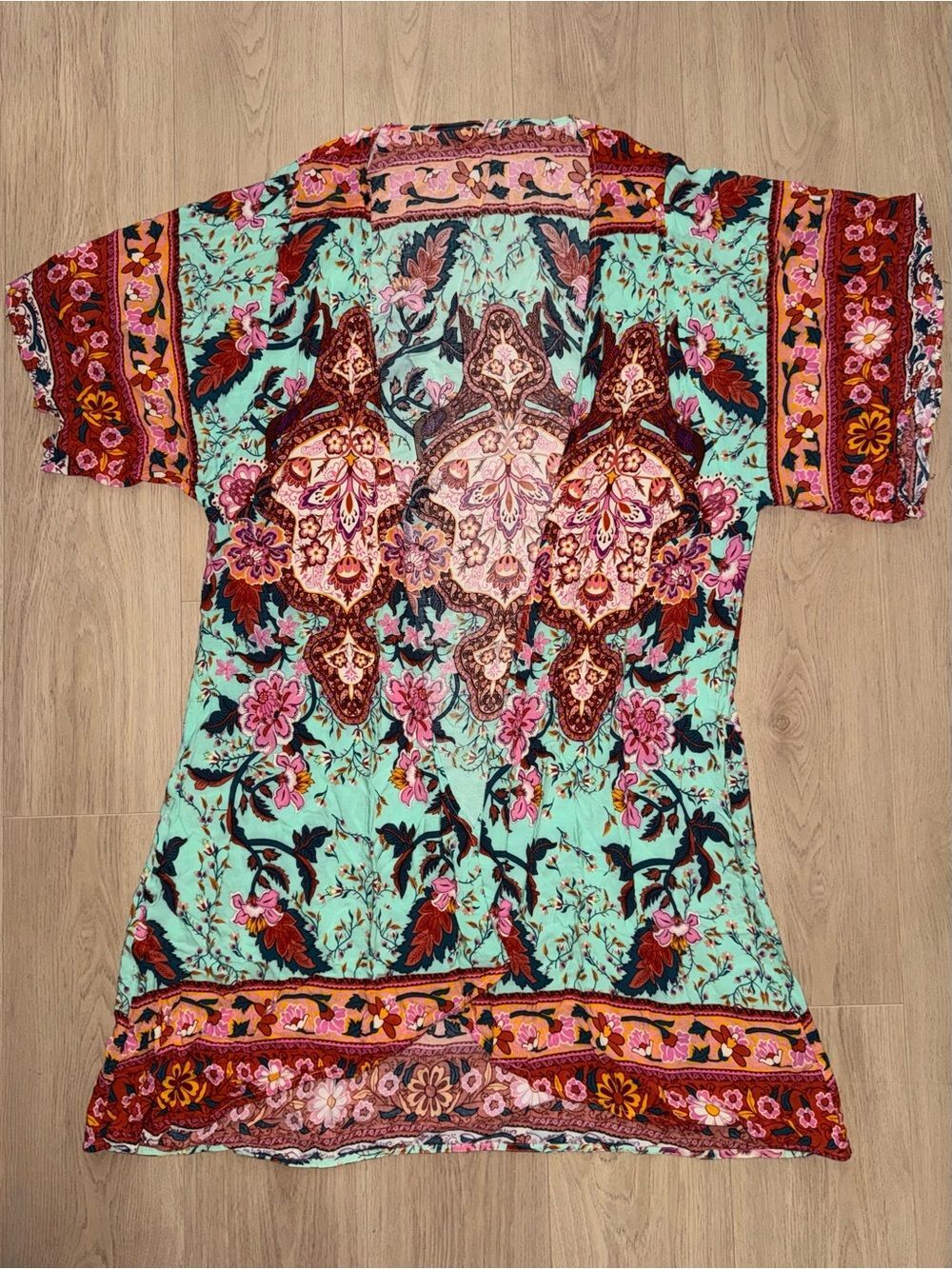 Boho Long Kimono/Beach Cover-Up